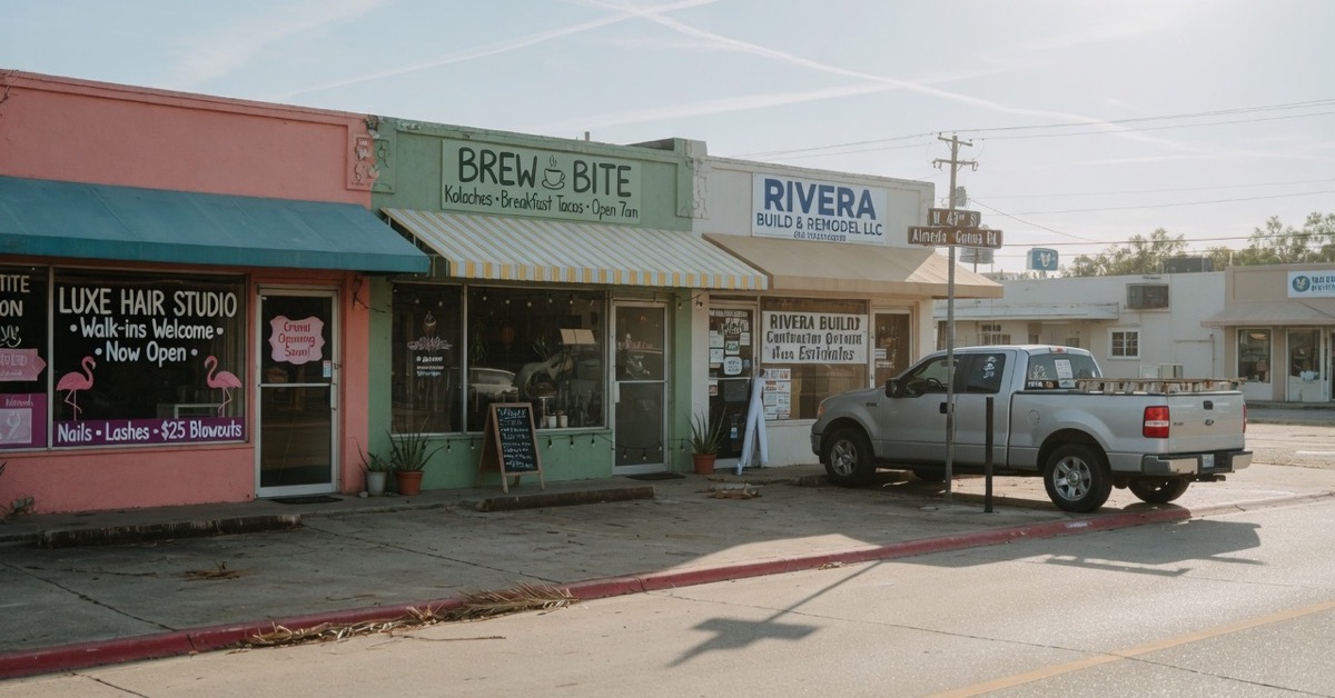 Texas storefronts — new businesses this week